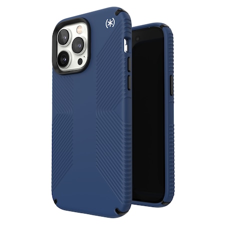 Speck Presidio Grip 2 Magsafe Case For Apple Iphone 14 Pro Max, Coastal Blue 150088-9974